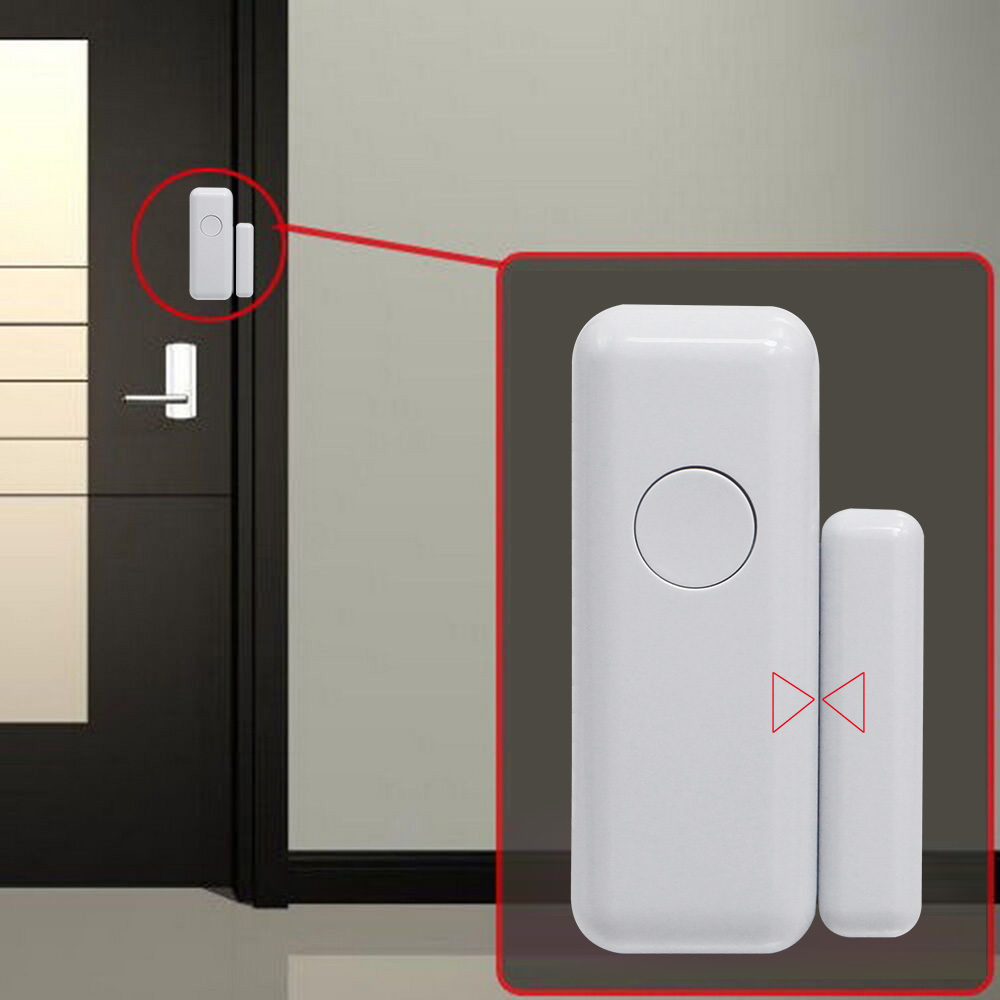 433mhz ワイヤレス窓ドア磁気警報センサードア検出器スマ - Smart Home Ecosystems のレビューと価格
