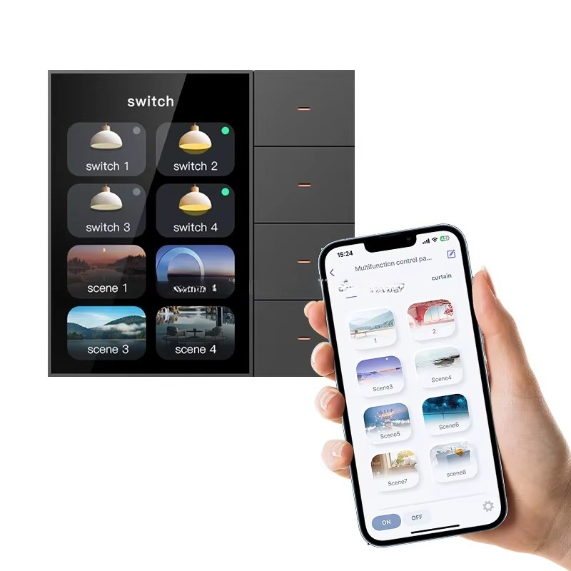 F3 Pro 3.5インチIPSタッチパネルスマートスイッチ - Smart Home Panel のレビューと価格