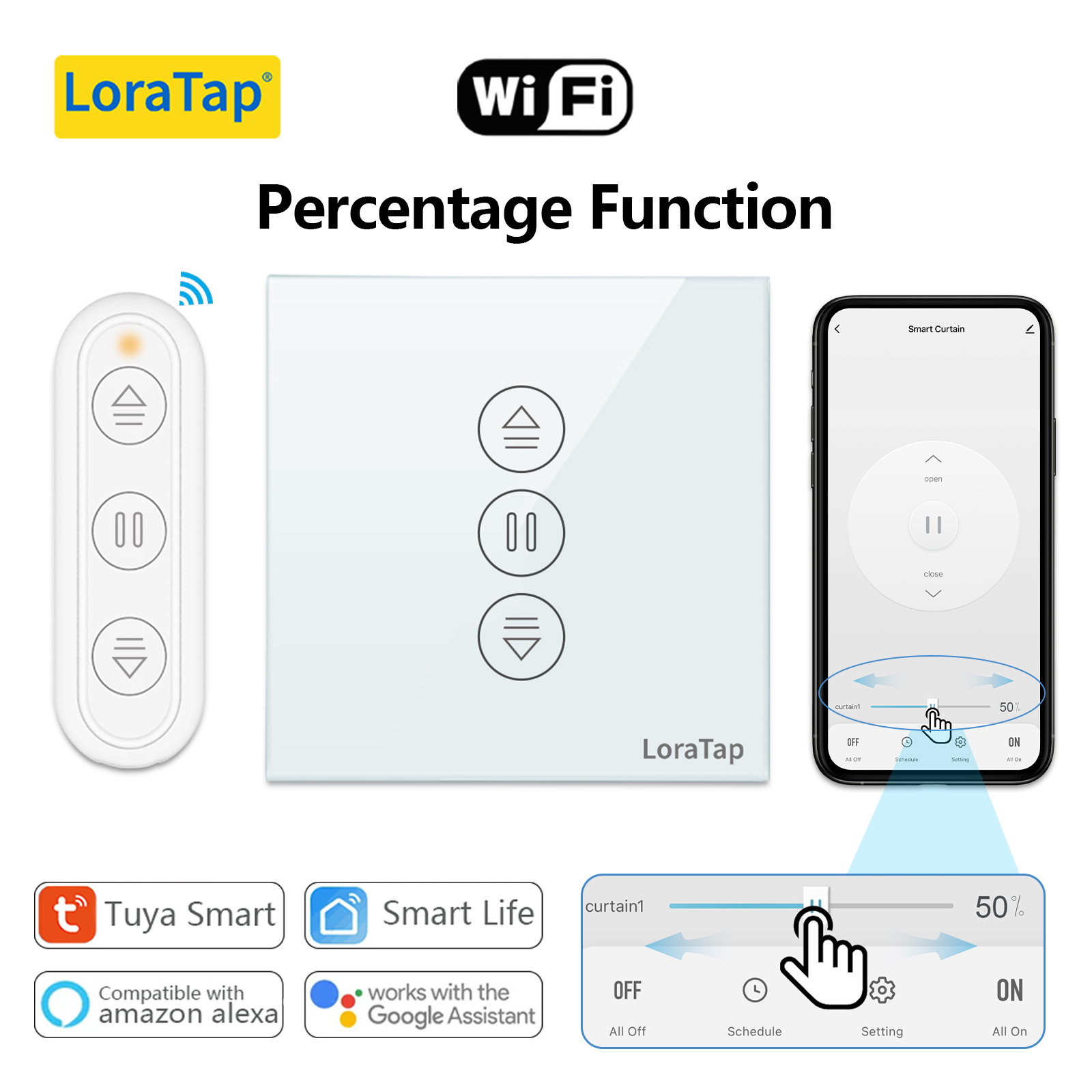 Tuya Smart Life EU WiFi ローラー シ - Universal Remote Smart Home のレビューと価格