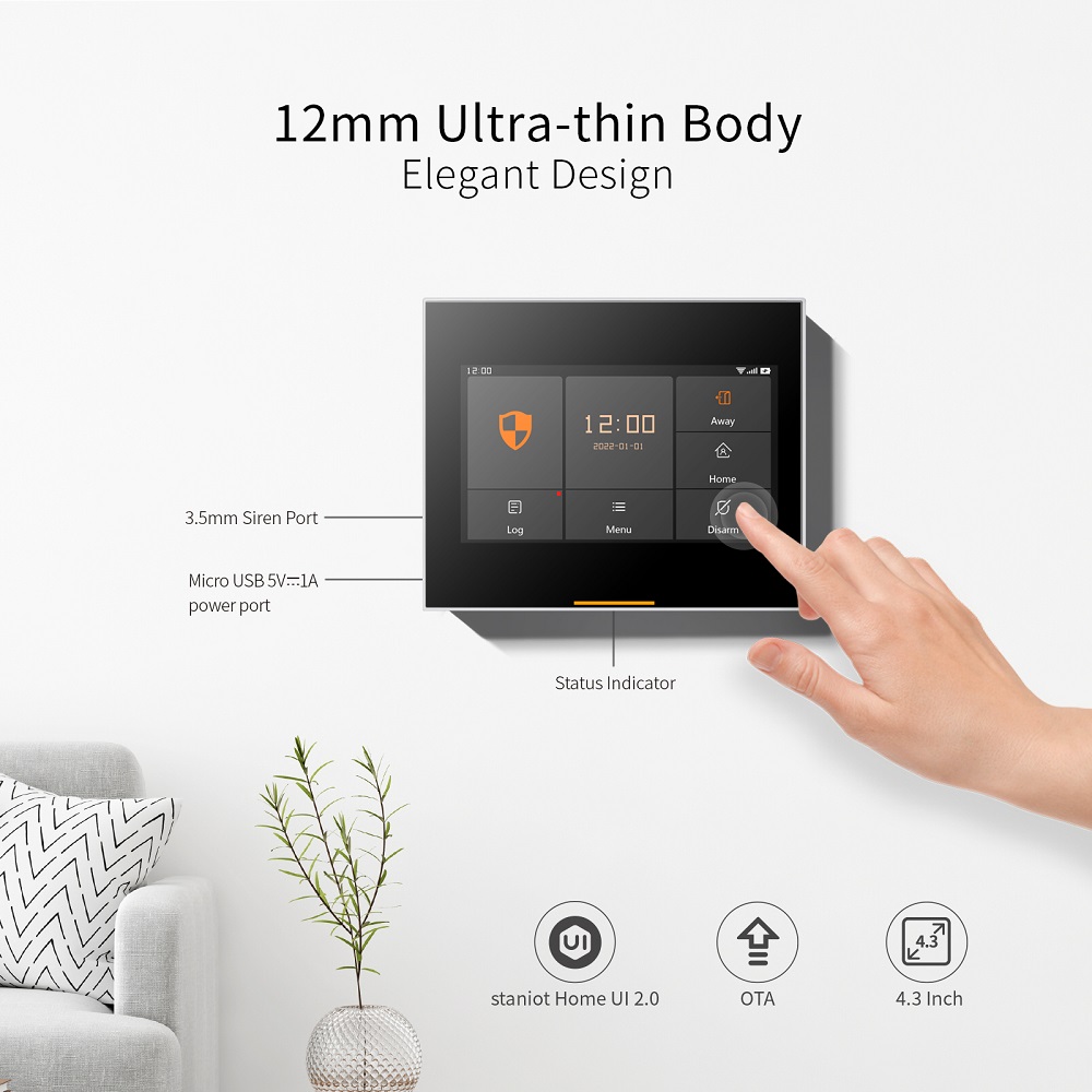 Staniot 433MHz ワイヤレス Wifi 4G ス - Smart Home Ecosystems のレビューと価格
