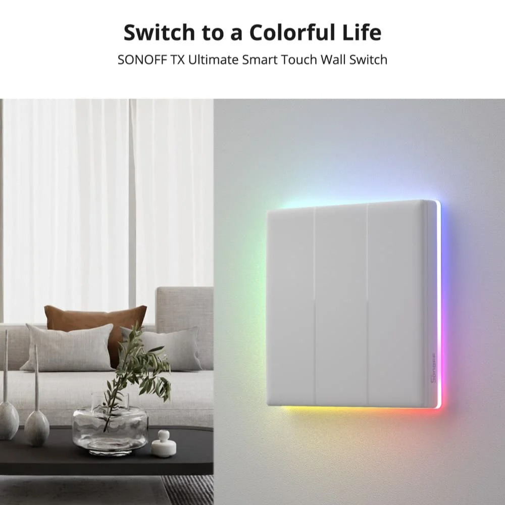 SONOFF Ultimate T5スマートウォールスイッチ - Alexa Compatible Bulb のレビューと価格