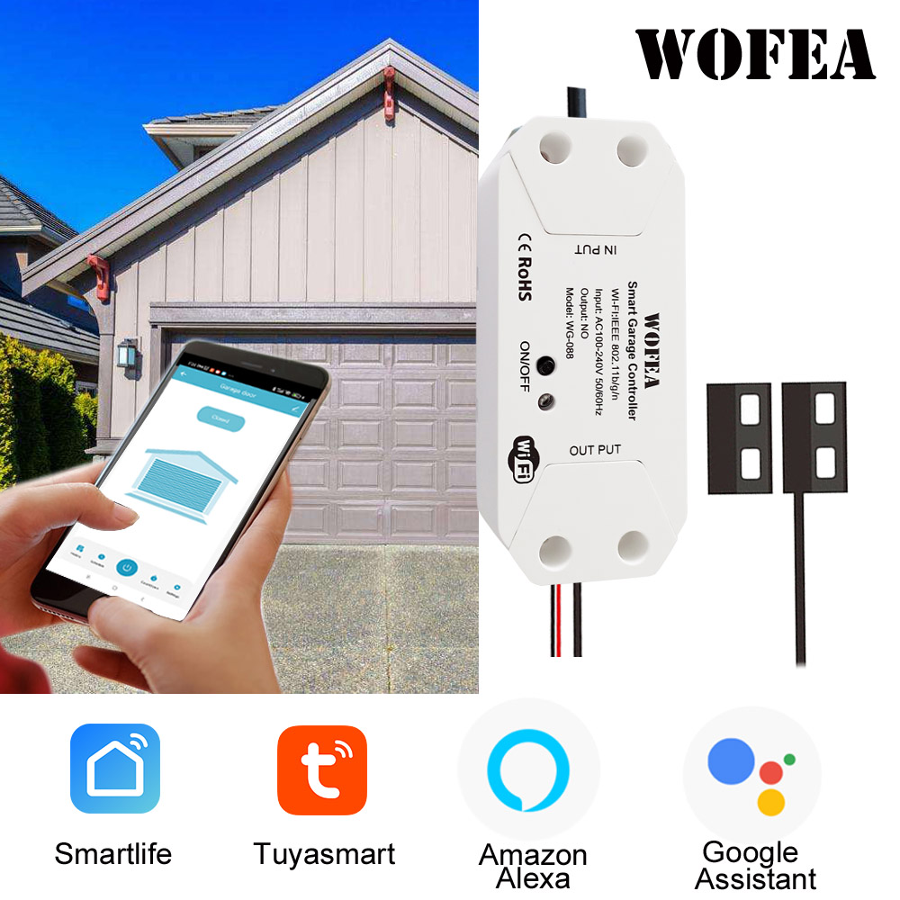 Wofea Tuya スマート WIFI 2.4G ガレージ - Smart Home Technology のレビューと価格